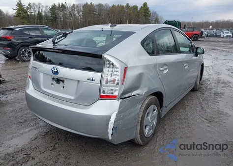 2011 Toyota Prius Two from USA, damaged, VIN JTDKN3DU7B1369007
